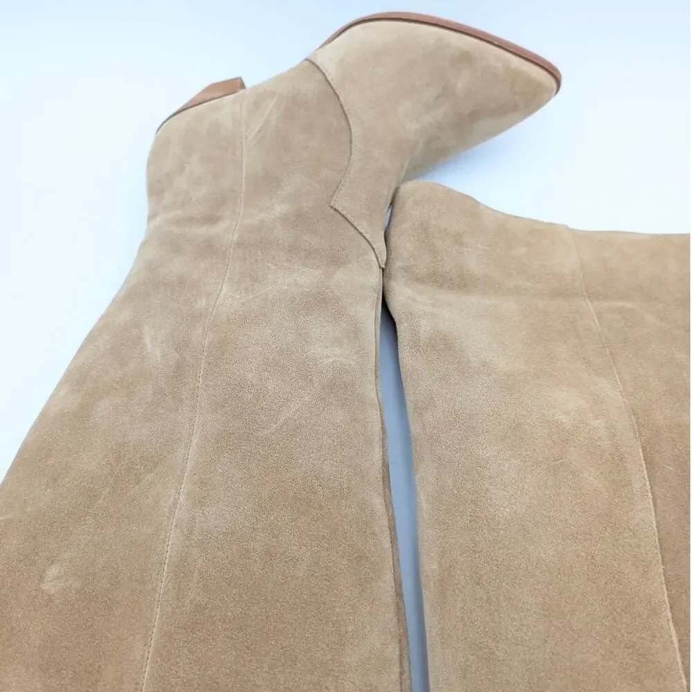 Vince Camuto Sewinny Wide Calf Over the Knee Boots Women's Size US6W EU36.5